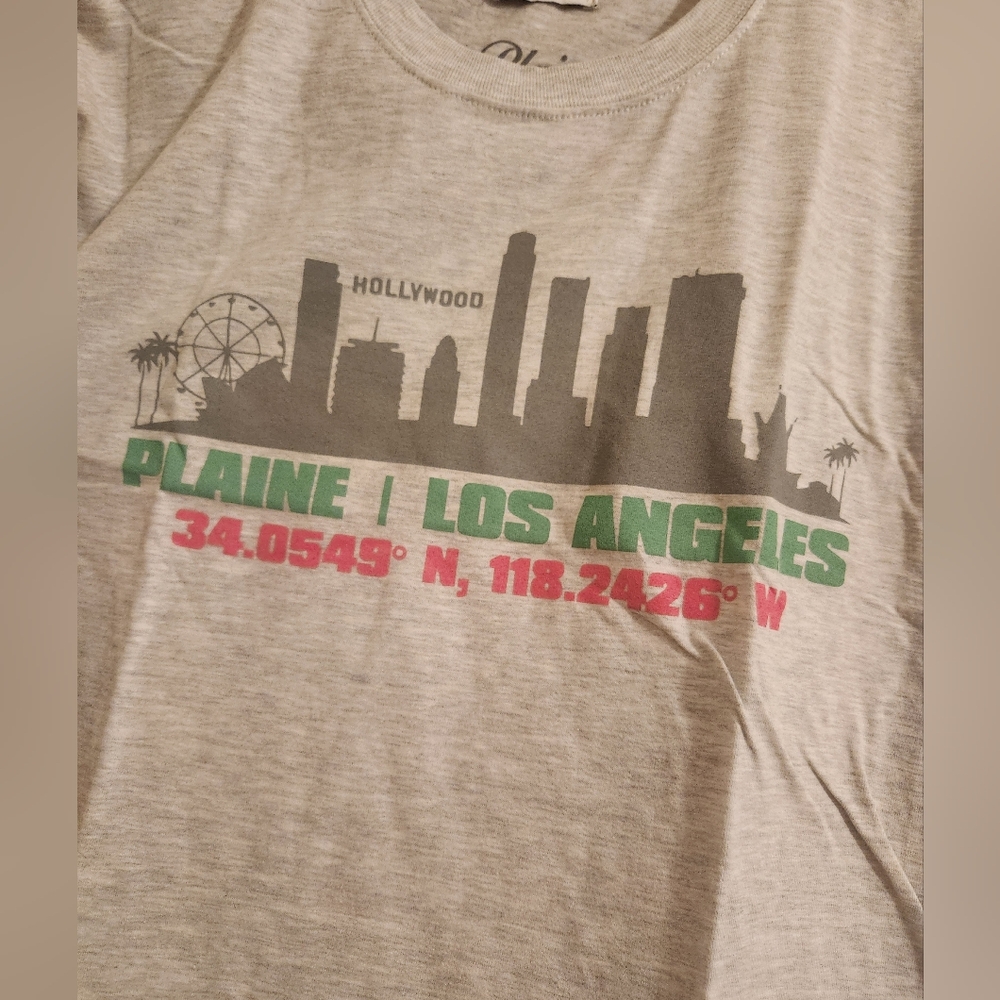 Plaine LA Graphic Tee‎ Mens Medium
